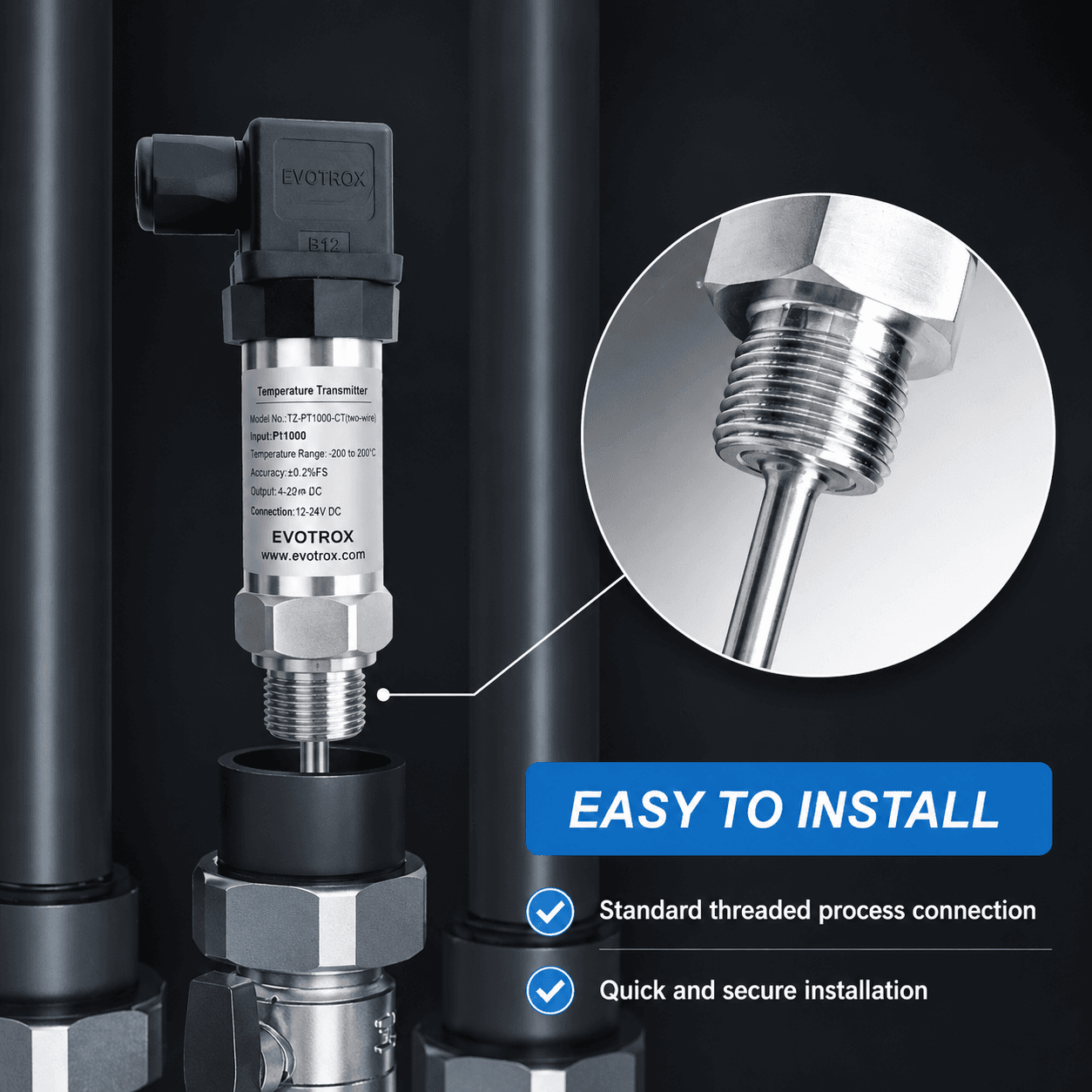 Temperature Sensor SENSE-TM100 — view 2